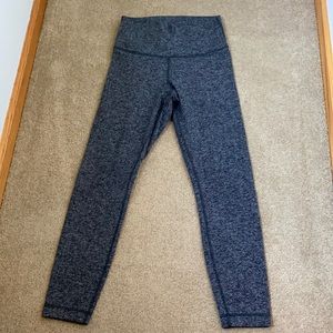 Lululemon Wunder Under Herringbone Leggings